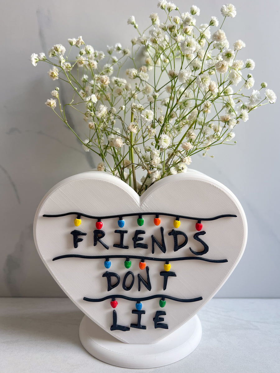 Stranger Things Heart Vase – Forever Devis